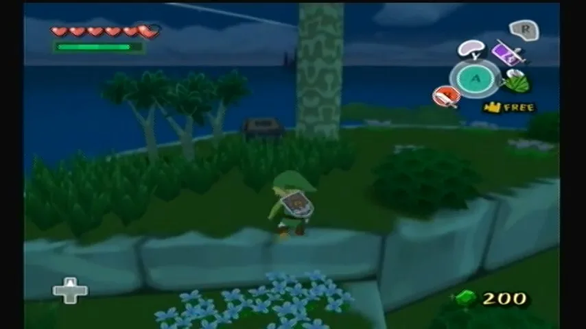The Wind Waker Schermata della tabella del tesoro n. 25