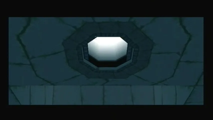 The Wind Waker Captura de pantalla del tutorial del Templo de la Tierra