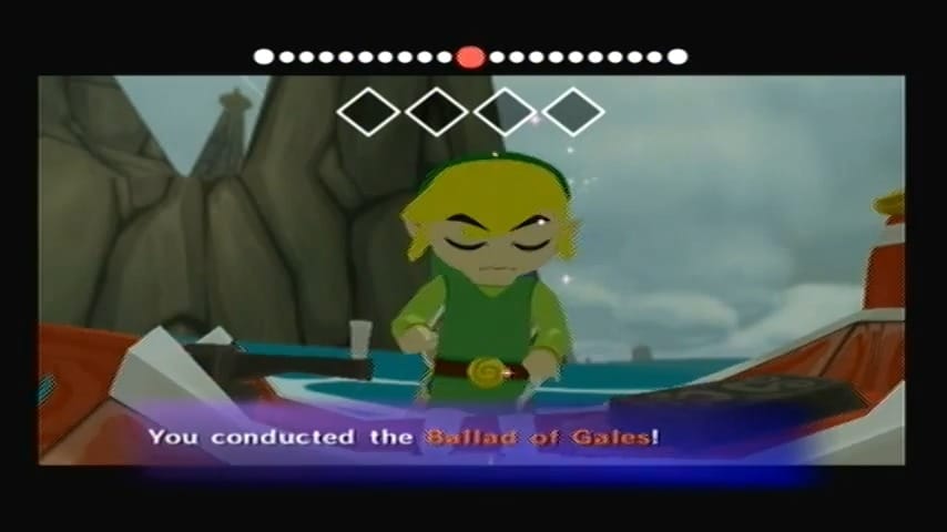 The Wind Waker Schermata della procedura dettagliata di Headstone Island