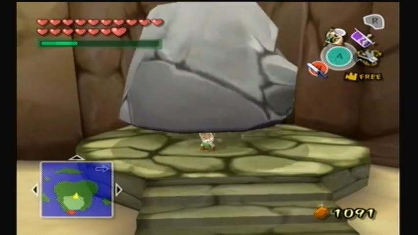 The Wind Waker Schermata della procedura dettagliata di Headstone Island