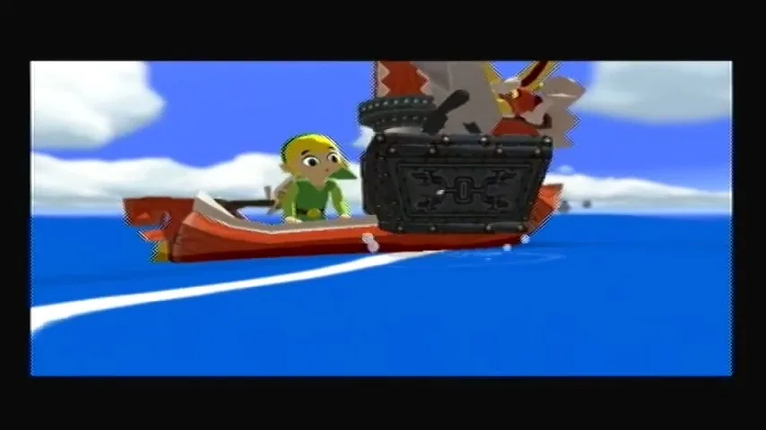 The Wind Waker Schermata della procedura dettagliata della Tabella del Tesoro n. 32 e della Tabella dei Cuori Marini