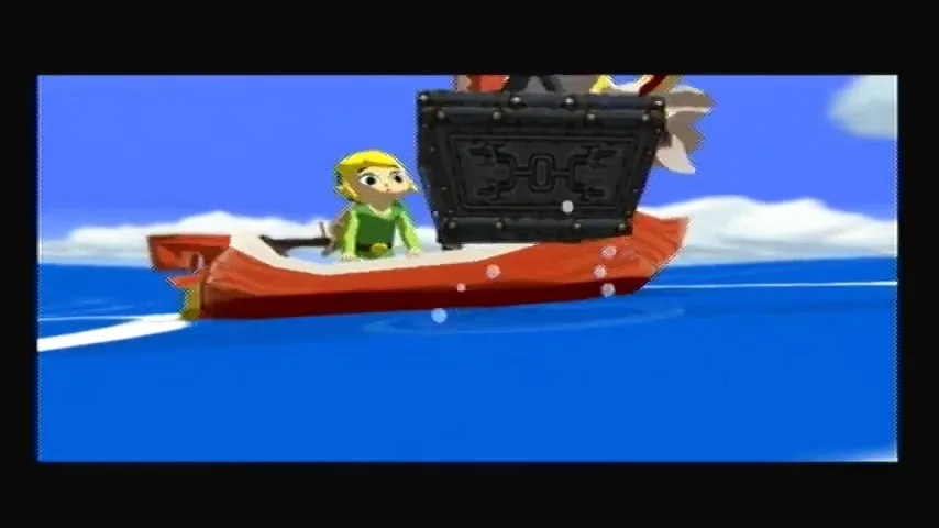 The Wind Waker Schermata della procedura dettagliata della Carta del Tesoro n. 26 e della Carta Octo
