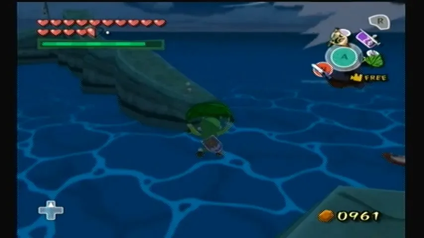 The Wind Waker Schermata della procedura dettagliata della Tabella del Tesoro n. 32