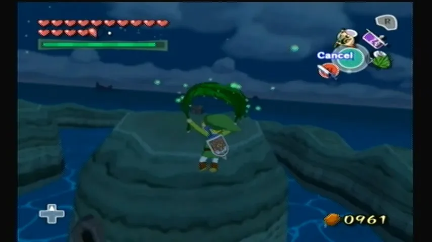 The Wind Waker Schermata della procedura dettagliata della Tabella del Tesoro n. 32