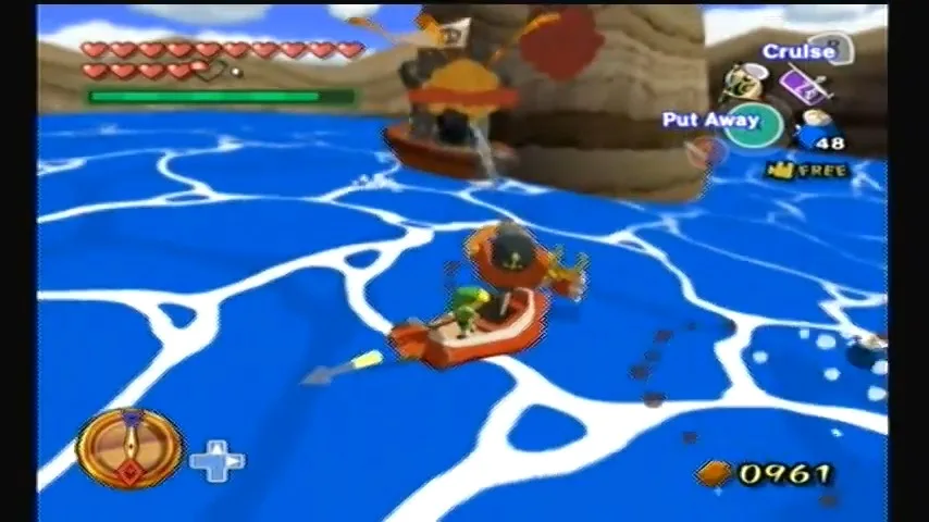 The Wind Waker Schermata della procedura dettagliata della Tabella del Tesoro n. 19