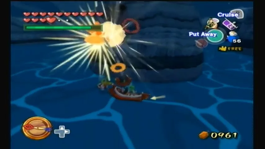The Wind Waker Schermata della procedura dettagliata della Tabella del Tesoro n. 41