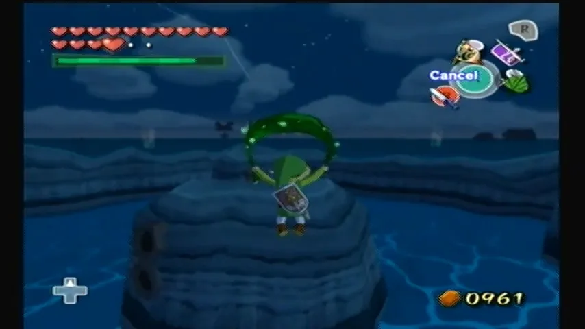 The Wind Waker Schermata della procedura dettagliata della Tabella del Tesoro n. 41