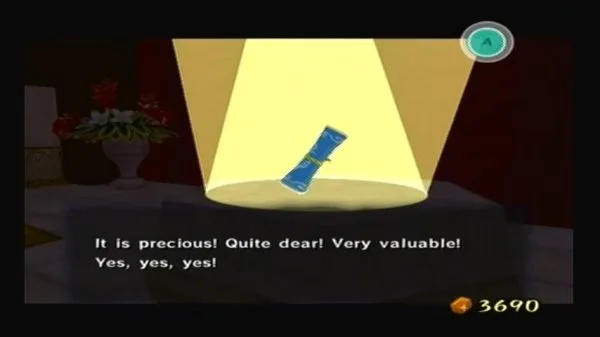 The Wind Waker Schermata della guida alla tabella dei tesori n. 18 e 38