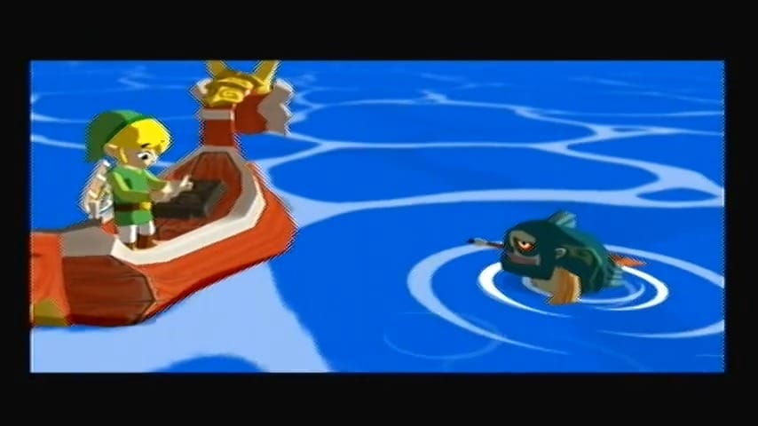 The Wind Waker Schermata della procedura dettagliata di esplorazione del castello di Hyrule