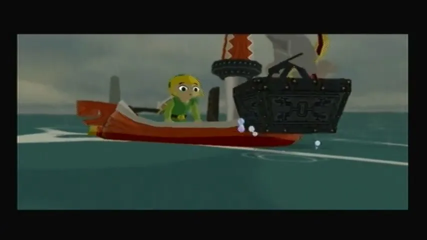 The Wind Waker Schermata della procedura dettagliata per la Tabella del Tesoro n. 30 e il Pezzo del Cuore n. 32