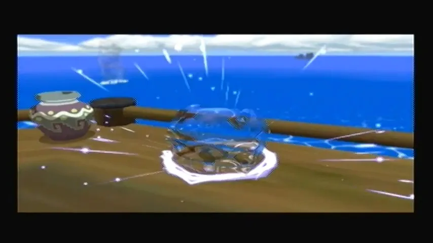 The Wind Waker Schermata della procedura dettagliata della Tabella del Tesoro n. 16