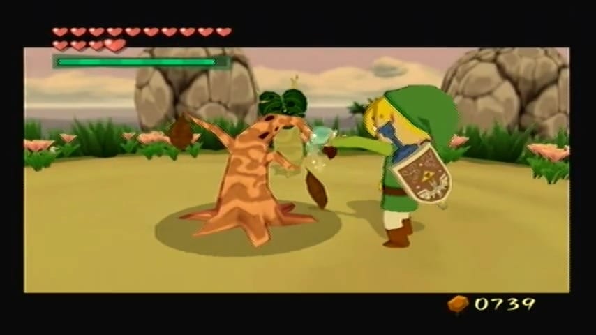 The Wind Waker Schermata della procedura dettagliata della sfida Forest Water