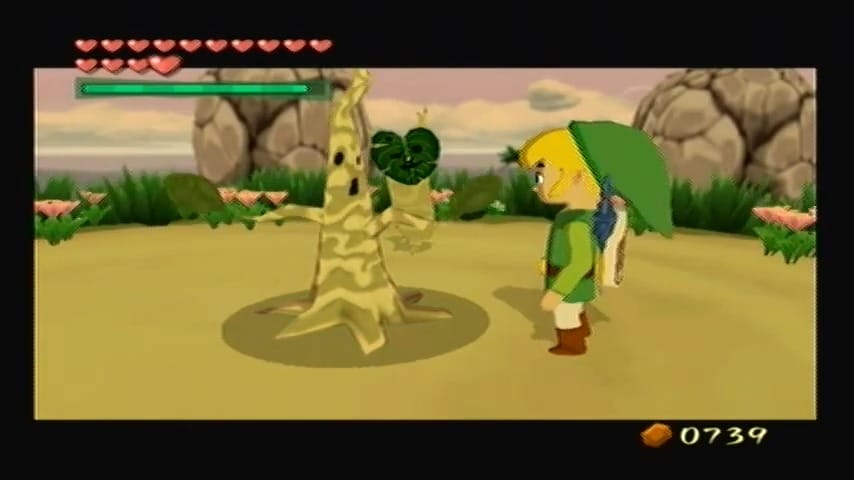 The Wind Waker Schermata della procedura dettagliata della sfida Forest Water