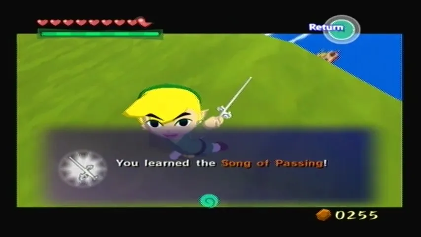 The Wind Waker Schermata della guida completa di Song of Passing Song