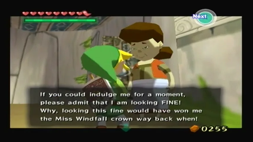 The Wind Waker Schermata della procedura dettagliata della Tabella del Tesoro n. 33