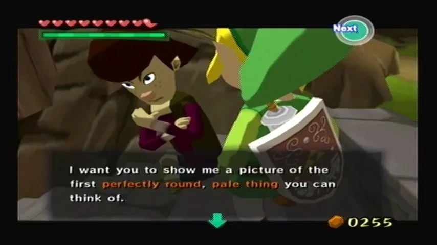 The Wind Waker Schermata della procedura dettagliata della Tabella del Tesoro n. 31