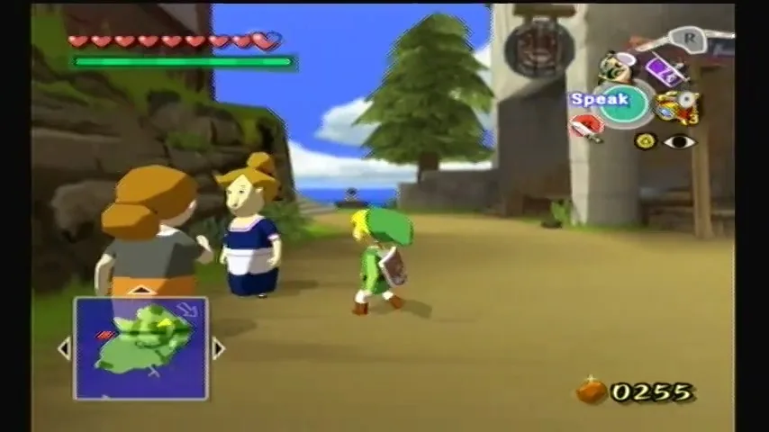 The Wind Waker Schermata della procedura dettagliata della Tabella del Tesoro n. 24