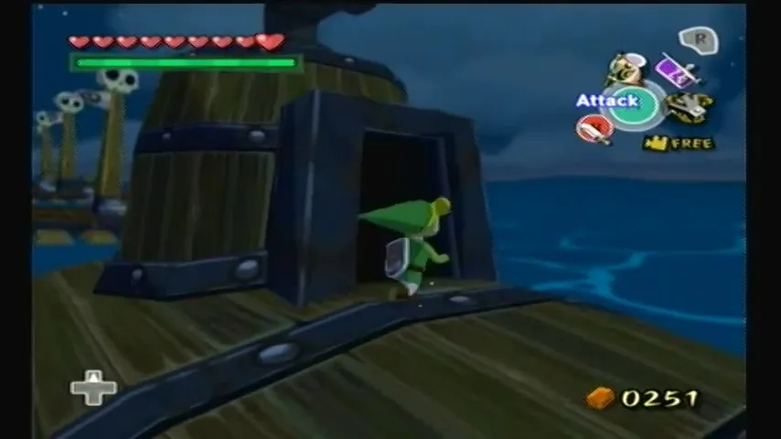 The Wind Waker Schermata della procedura dettagliata della Tabella del Tesoro n. 22