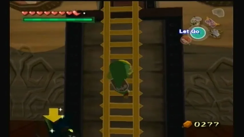 The Wind Waker Schermata della procedura dettagliata della Tabella del Tesoro n. 9
