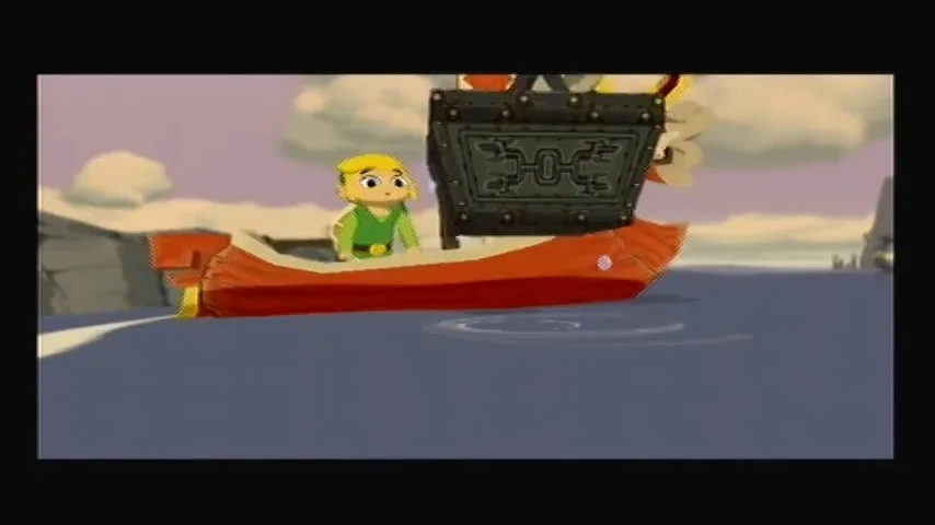 The Wind Waker Schermata di guida per il pezzo di cuore n. 19 e la tabella del tesoro n. 11