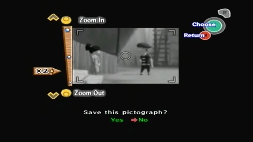 The Wind Waker Captura de pantalla del tutorial