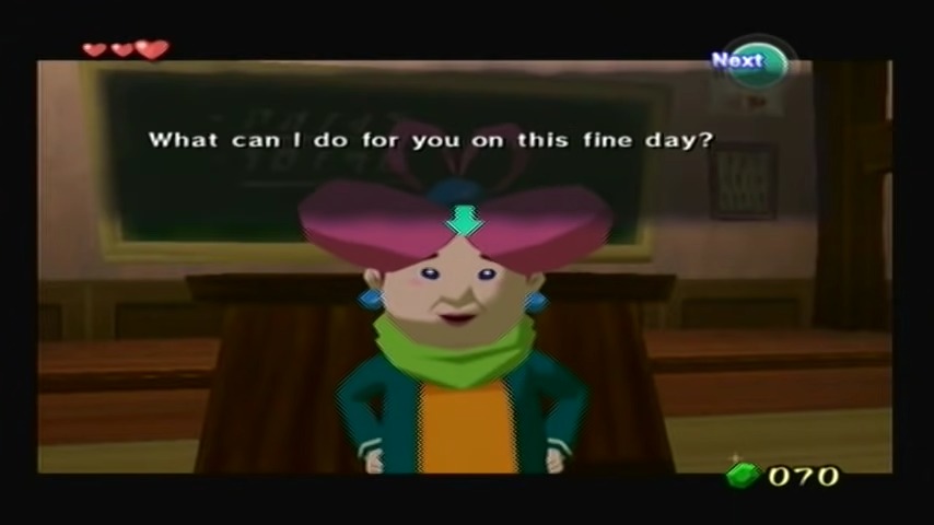 The Wind Waker Schermata della procedura dettagliata