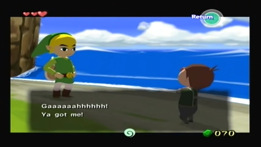 The Wind Waker Schermata della procedura dettagliata