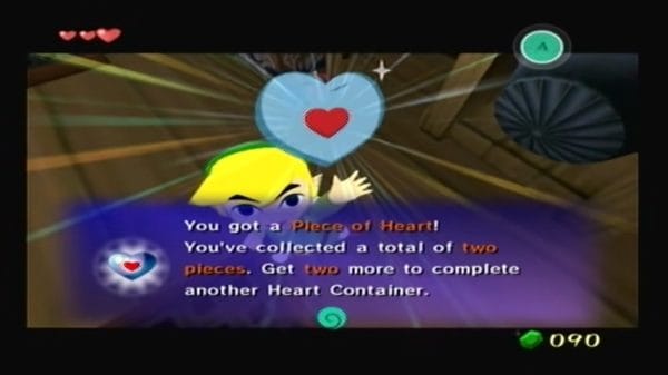 The Wind Waker Heart Piece #2 Walkthrough Screen Shot