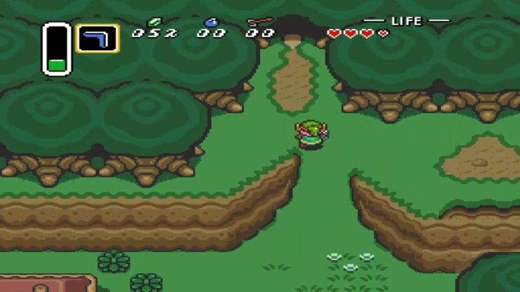 A Link to the Past Schermata della guida completa di Princess Heart Piece & Mushroom