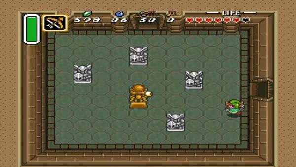 A Link to the Past Desert Palace Walkthrough Screen Shot
