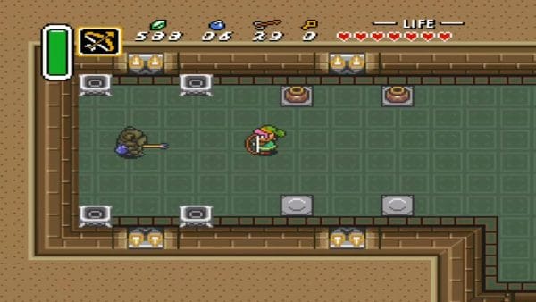 A Link to the Past Desert Palace Walkthrough Screen Shot