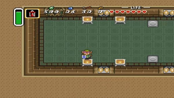 A Link to the Past Desert Palace Walkthrough Screen Shot