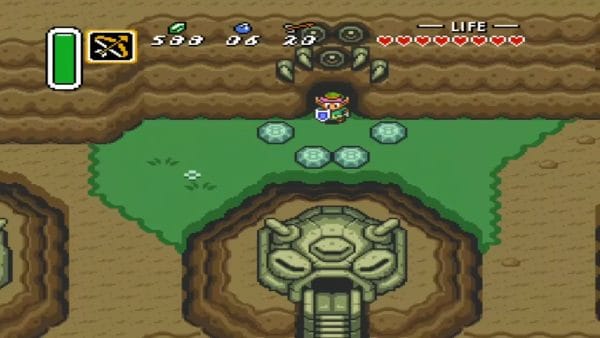 A Link to the Past Desert Palace Walkthrough Screen Shot