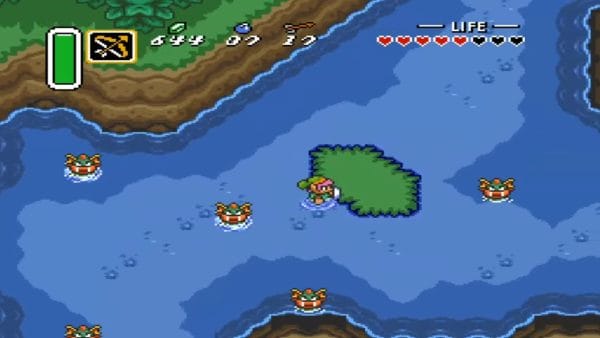 A Link to the Past Zora's Flippers Walkthrough Screen Shot