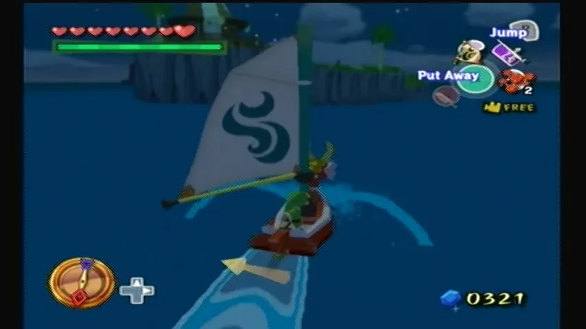 The Wind Waker Schermata della procedura dettagliata della Tabella del Tesoro n. 27