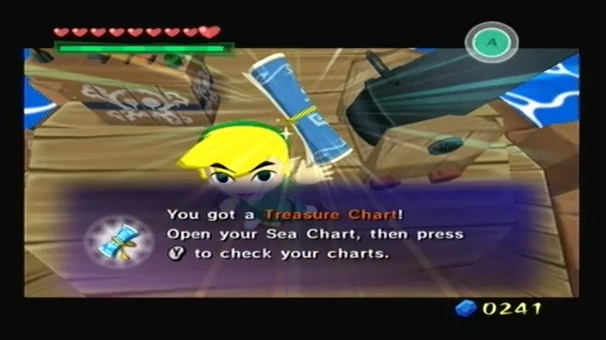 The Wind Waker Schermata della guida completa di Great Sea Side Quest Adventure