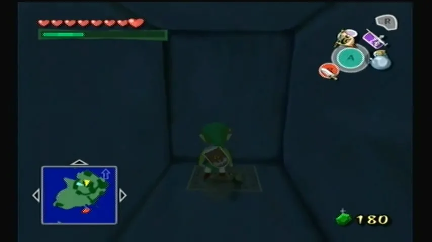 The Wind Waker Schermata della procedura dettagliata della Tabella del Tesoro n. 29