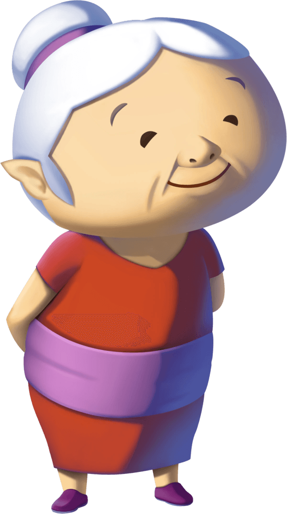 The Wind Waker Character Grandma Official Artwork