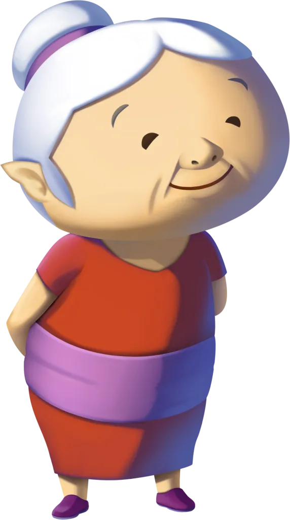 风之杖 人物 奶奶 官方艺术作品