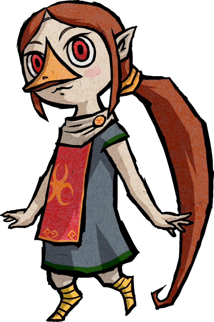 The Wind Waker Character Medli Official Artwork