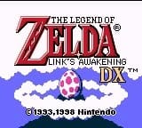 Link's Awakening DX Start Screen