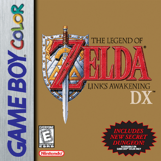 Link's Awakening DX Box Art