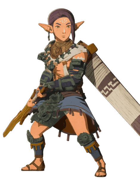 Quino,, a playable character in Hyrule Warriors: Age of Imprisonment