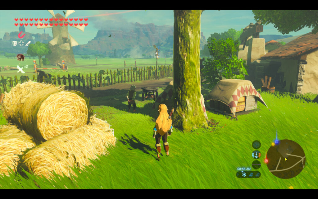 Lon Lon Ranch in custom The Legend of Zelda: Breath of the Wild mod