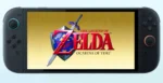 Ocarina of Time Remake Spoof Title Screen on Nintendo Switch 2