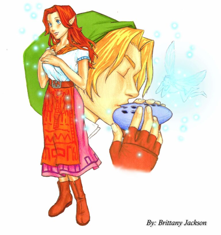 Link and Malon #1