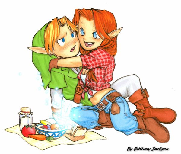 Link and Malon #2