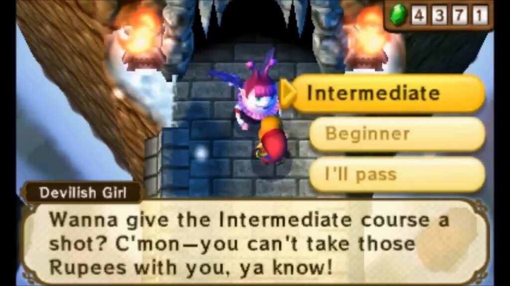Heart Piece Locations 94 Link entering the Treacherous Tower on Lorule’s Death Mountain in A Link Between Worlds