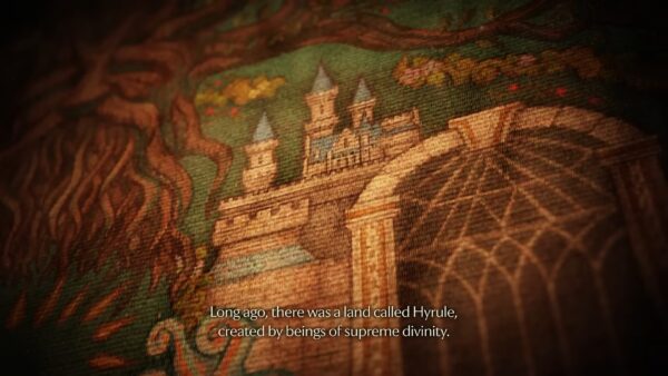 Long ago, there was a land called Hyrule, created by beings of supreme divinity.
