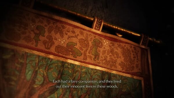 Each had a fairy companion, and they lived out their innocent lives in these woods.
